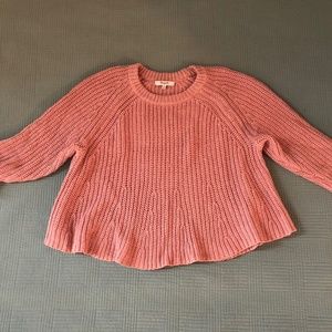 Madewell Swing Crop Sweater